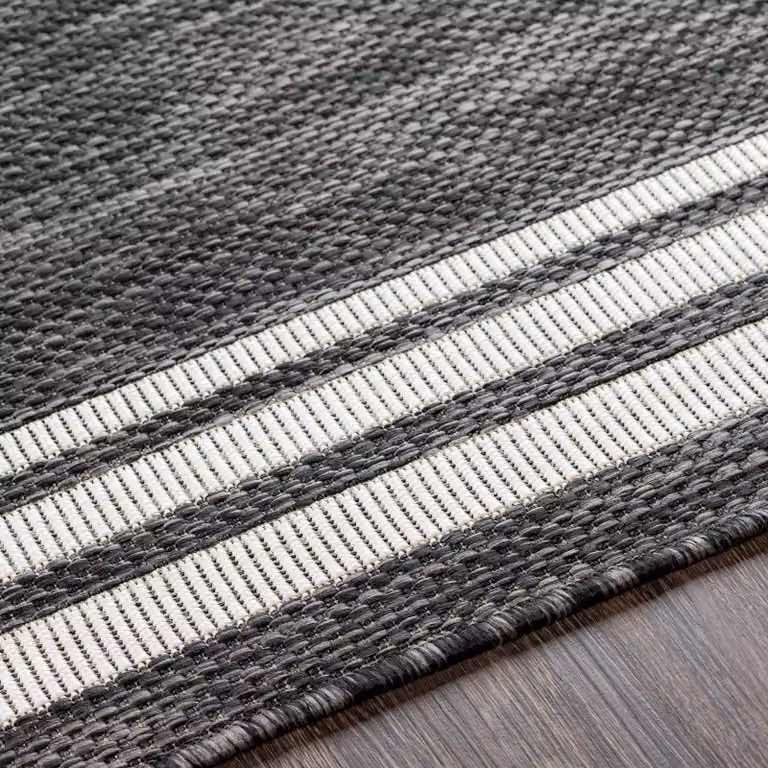 Livabliss Aegean Vintage In- & Outdoor Rectangular Rug in Grey, Beige and Black, W: 160 cm, D: 230 cm