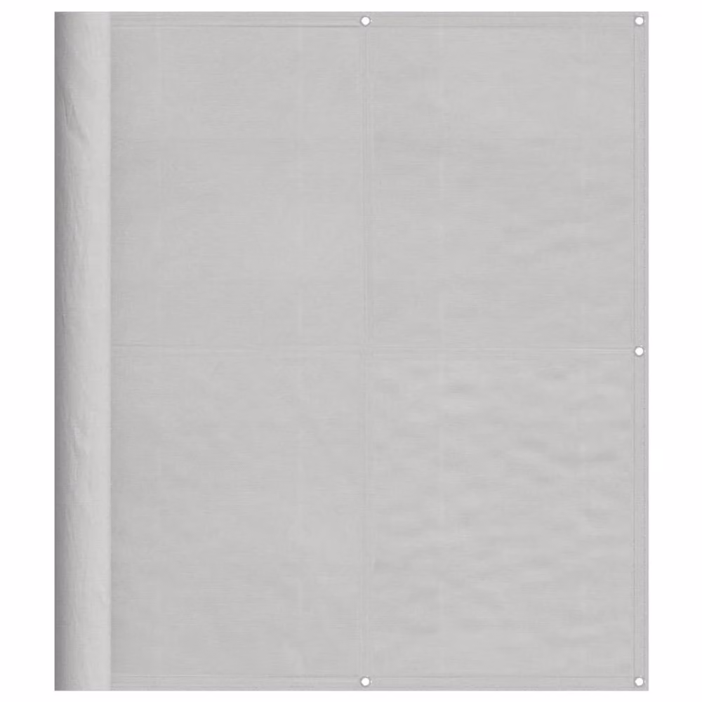 Berkfield Home Versatile Balcony Screen in Light Grey, W: 120 cm, H: 300 cm, 100% Polyester Oxford – 2