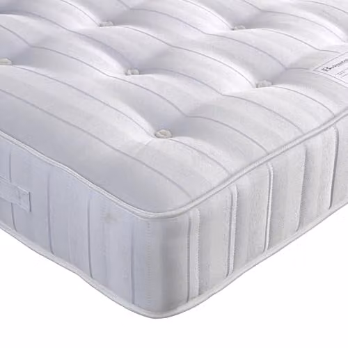 Bedmaster Super Ortho Orthopaedic Mattress with Reflex Foam, White and Grey, W/D/H: 200 x 200 x 25 cm