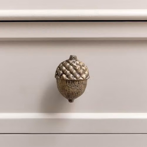 Melody Maison Matt Bronze Brass Acorn Drawer Knob