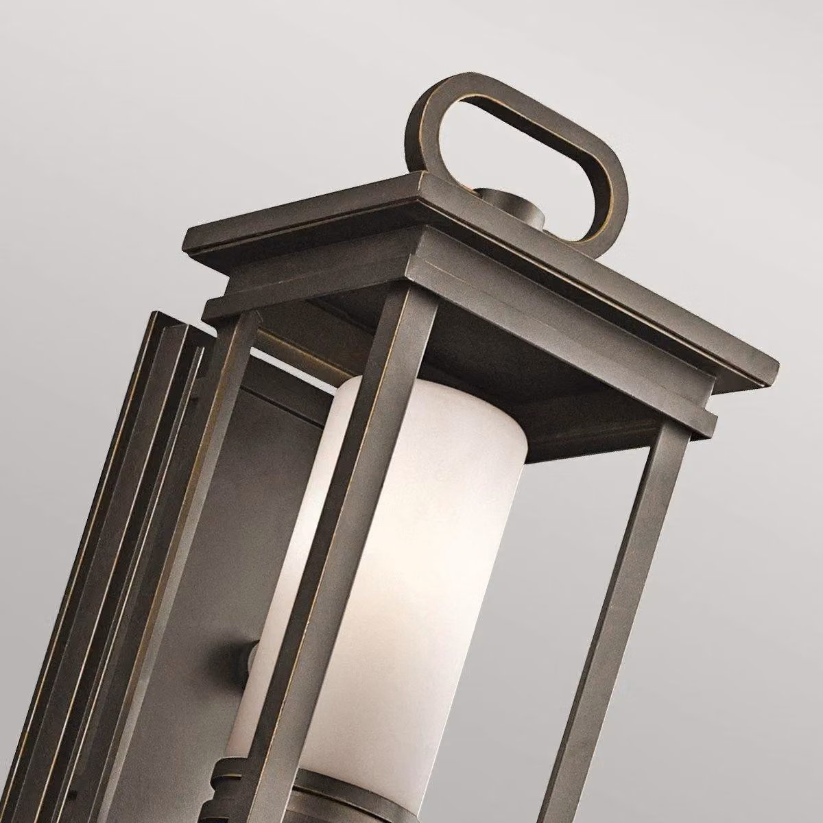 Netlighting South Hope Small Outdoor Wall Lantern in Bronze, IP44, E14 – 2