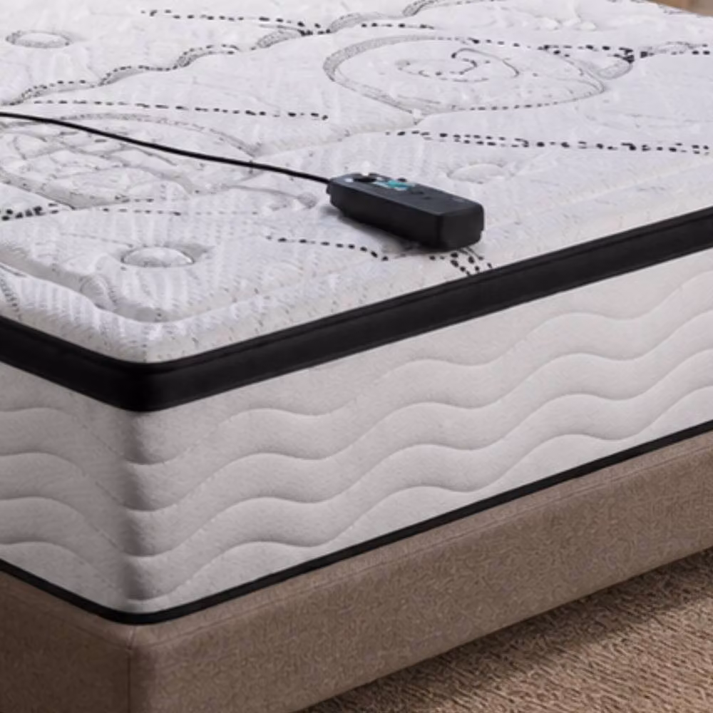 Stratus Interiors Prime Massage 3000 Hybrid Pocket Gel Mattress in White, W/D/H: 180 x 200 x 25 cm – 2