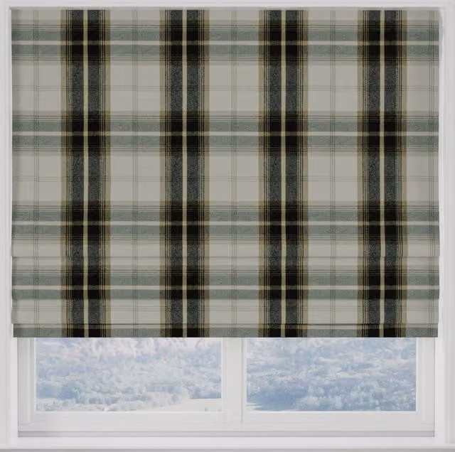 Terrys Balmoral Made to Measure Blackout Roman Blind in Grey
