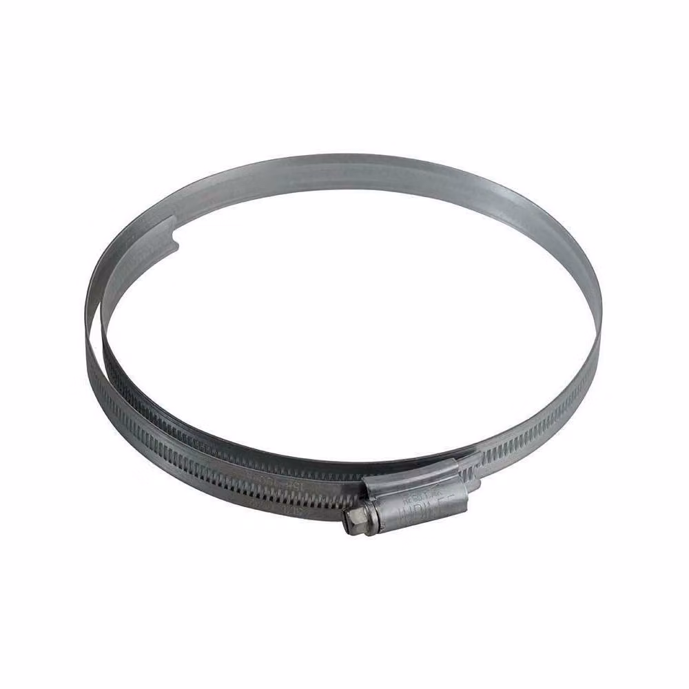 Jubilee Zinc Protected Steel Hose Clip in Silver, Size 8.1/2In (184 - 216mm) – 2