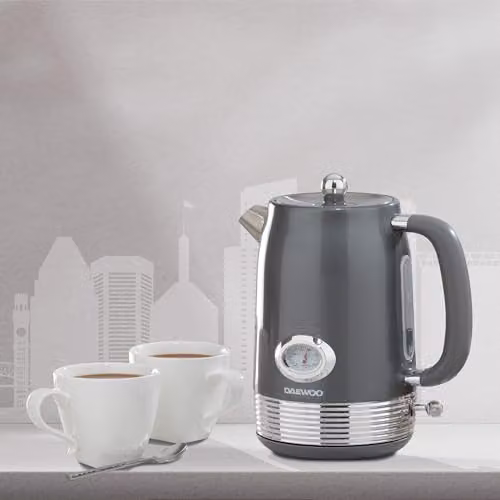 Daewoo Denver Retro Kettle, 1.5 l, Grey – 2