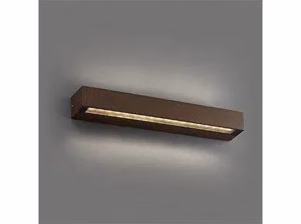 Netlighting Doro28 Integrated LED Up and Down Outdoor Wall Light, Brown, 3000K, IP65 – 4