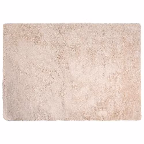 OHS Soft Fluffy Shaggy Area Rug in Sand/Beige, W/D/H: 120 x 170 x 1 cm – 1