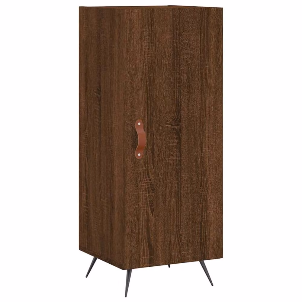 Berkfield Home Brown Oak Sideboard, W/D/H: 34.5 x 34 x 90 cm – 3