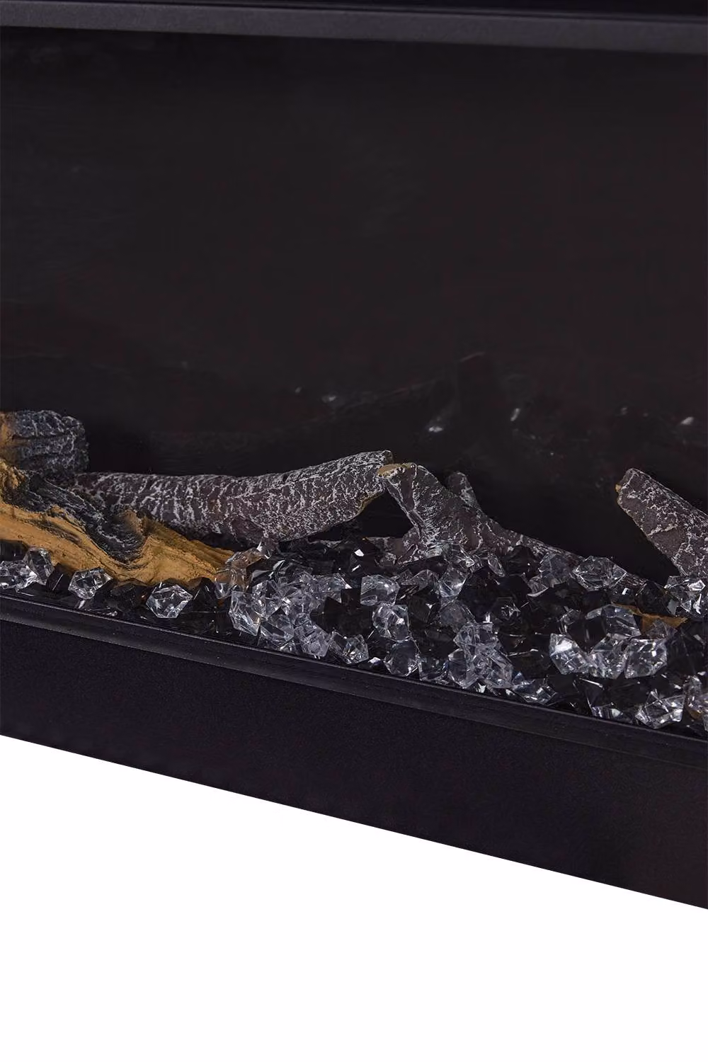 H&O Direct 50 inch Electric Fireplace with Remote Control in Black – 5