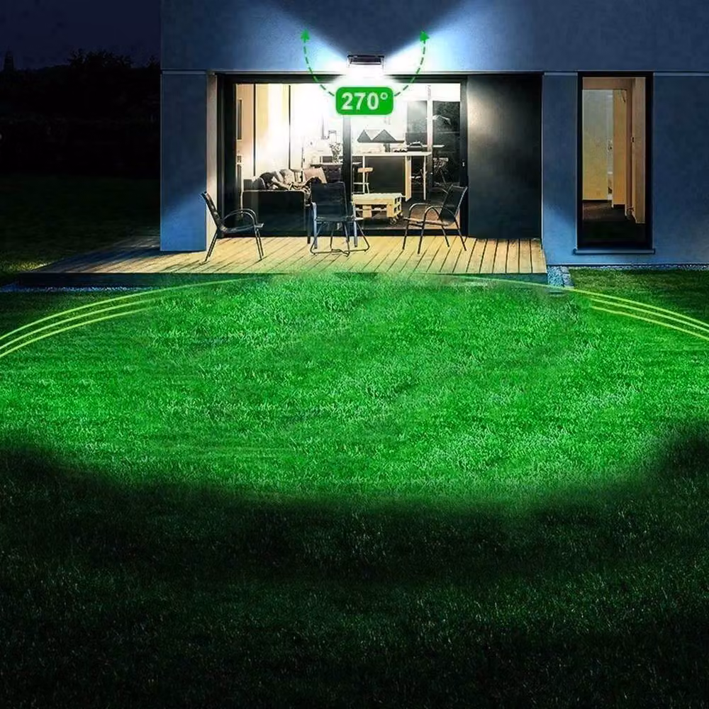 SPETLEK 72-Piece Solar Powered LED Security Wall Lights with PIR Motion Sensor in Black – 4