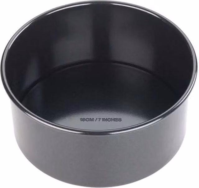 Tala Performance Round Non-Stick Cake Tin, Black, Depth: 18 cm