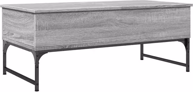 Berkfield Home Grey Sonoma Coffee Table with Lift Mechanism, W/D/H: 100 x 50 x 40 cm – 1
