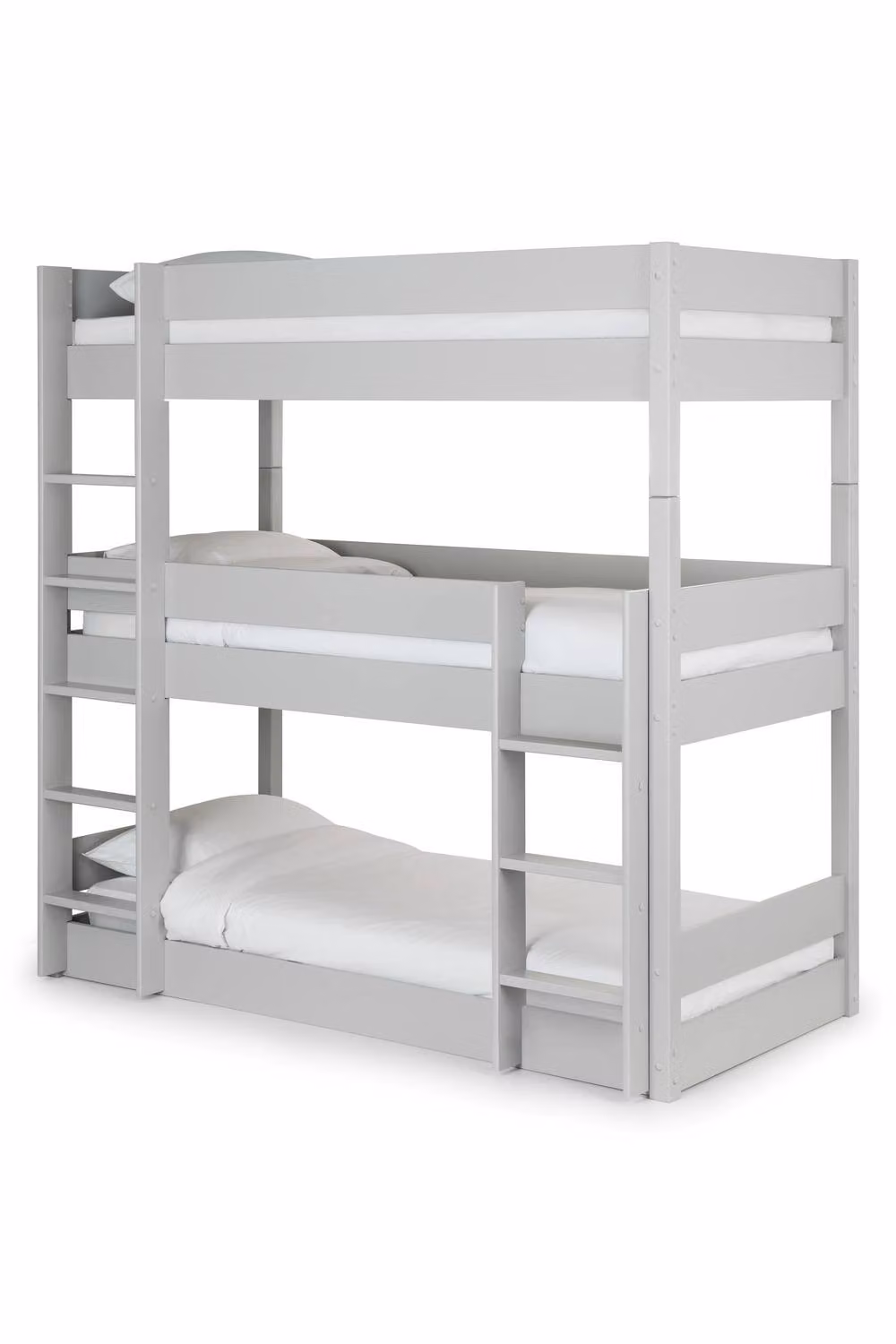 Julian Bowen Trio Two-Tier Bunk Bed in Grey Wood and MDF, 90 x 190 cm – 3