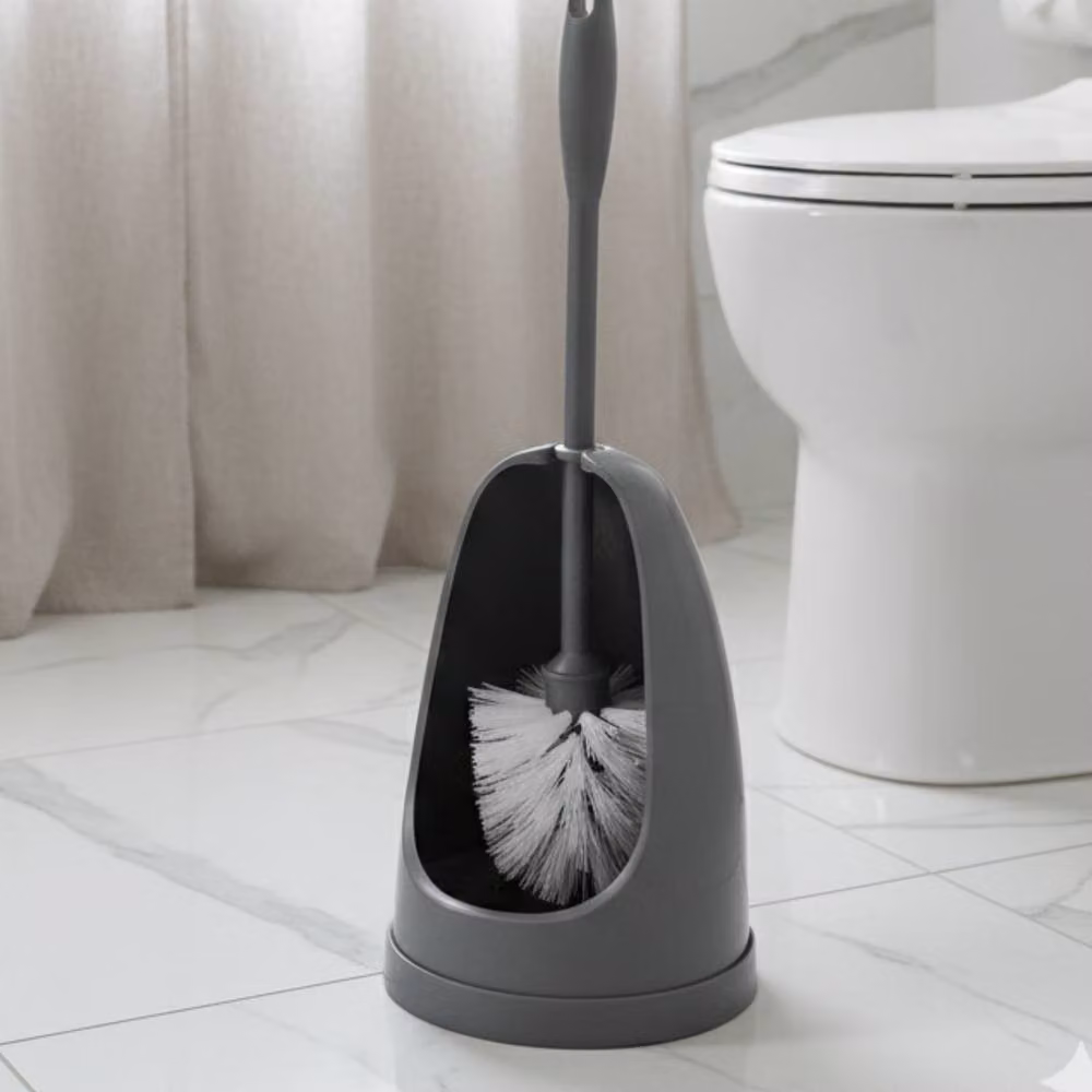 Bedsland H+ Grey Toilet Brush and Holder Set – 3