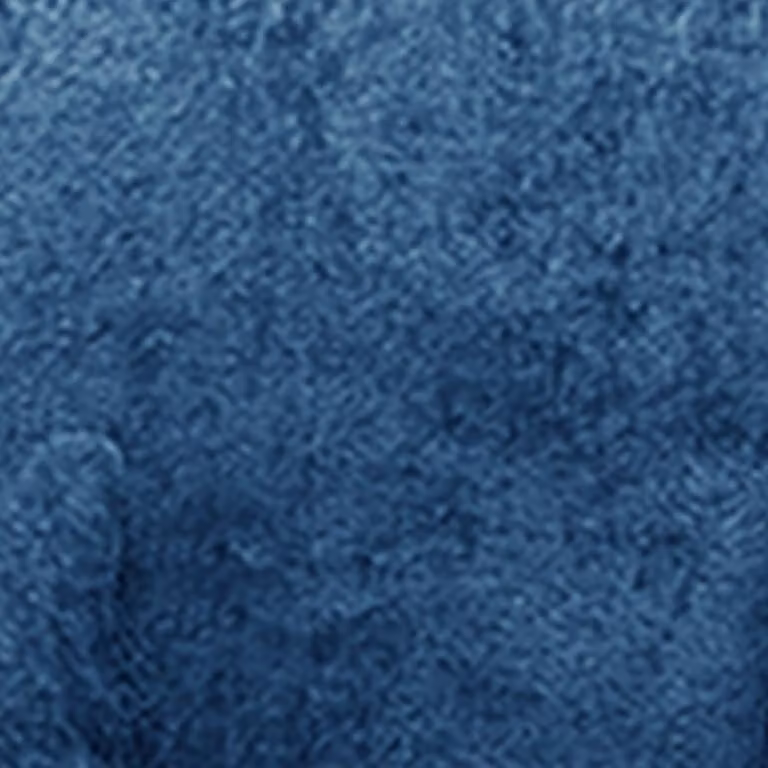 Furnishings For Less UK Monaco Blue Chenille Fabric 2 Seater Sofa with Scatter Back and Curved Arms
