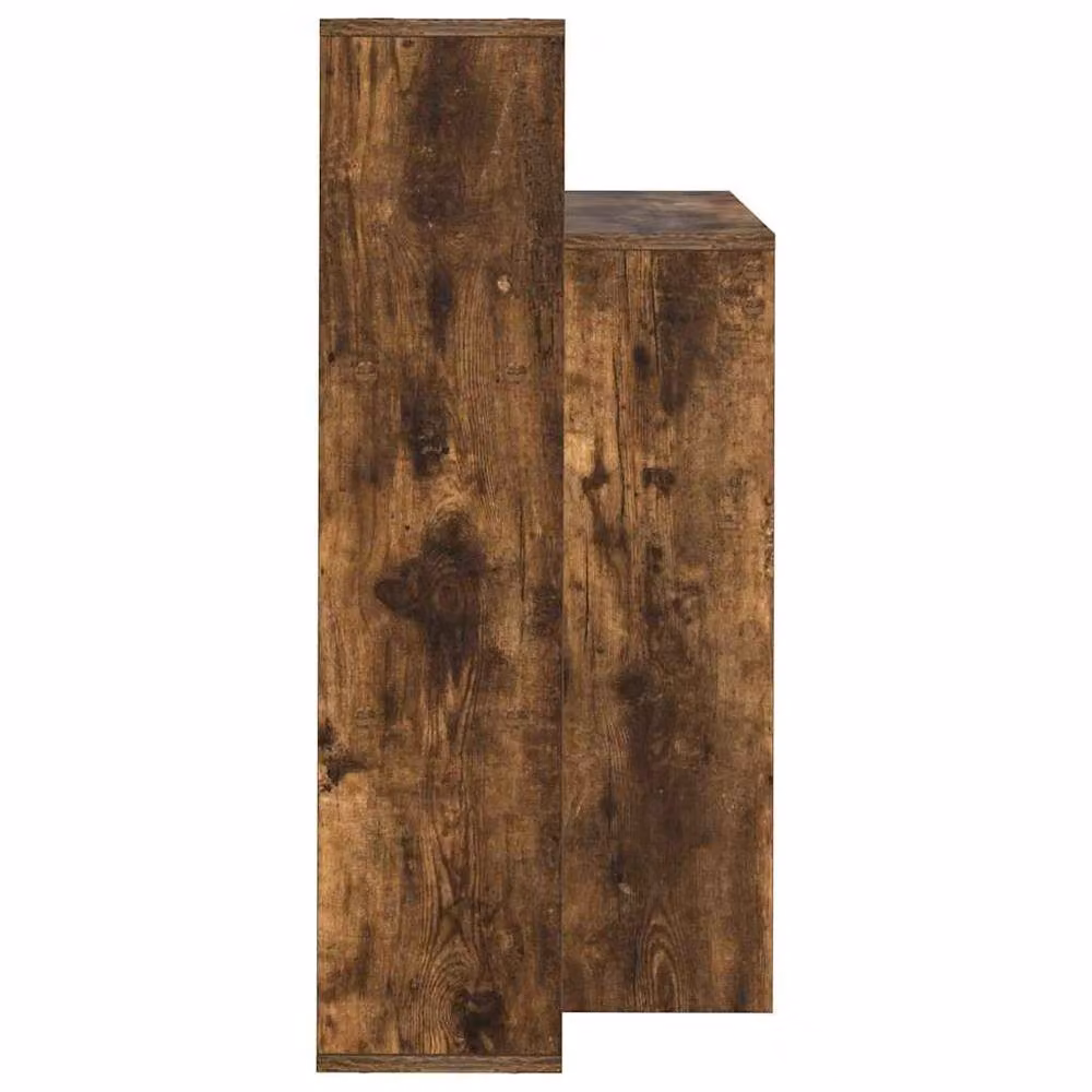 Berkfield Home Elegant Writing Desk in Smoked Oak Brown – 5
