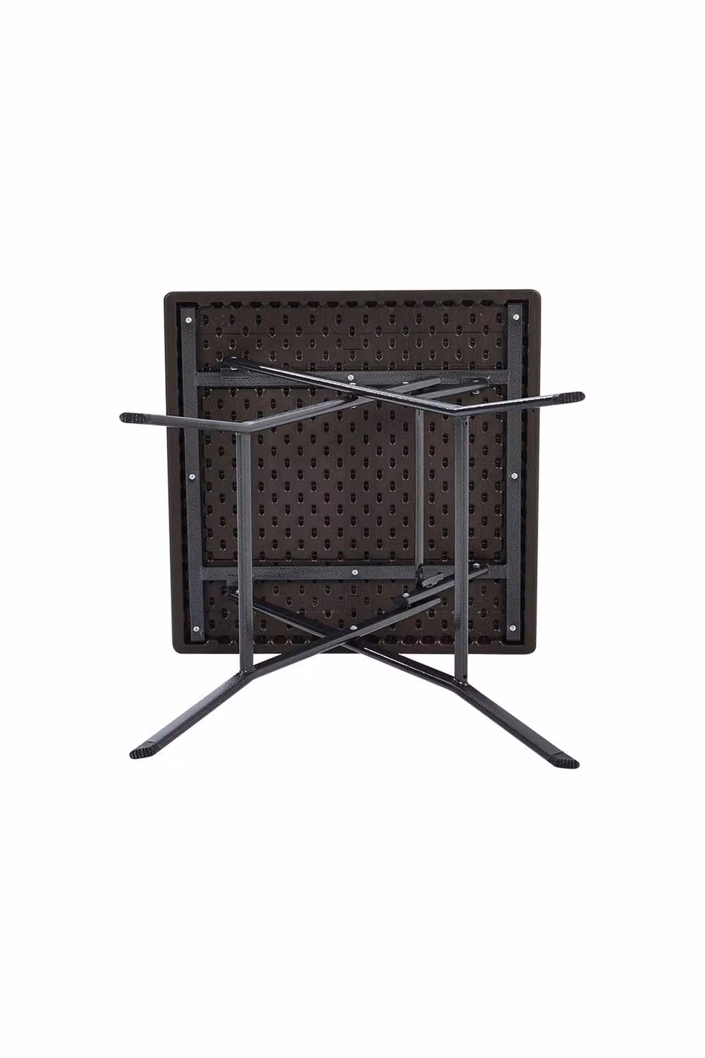 Garden Sanctuary Brown Rattan and Metal Outdoor Bistro Table – 2