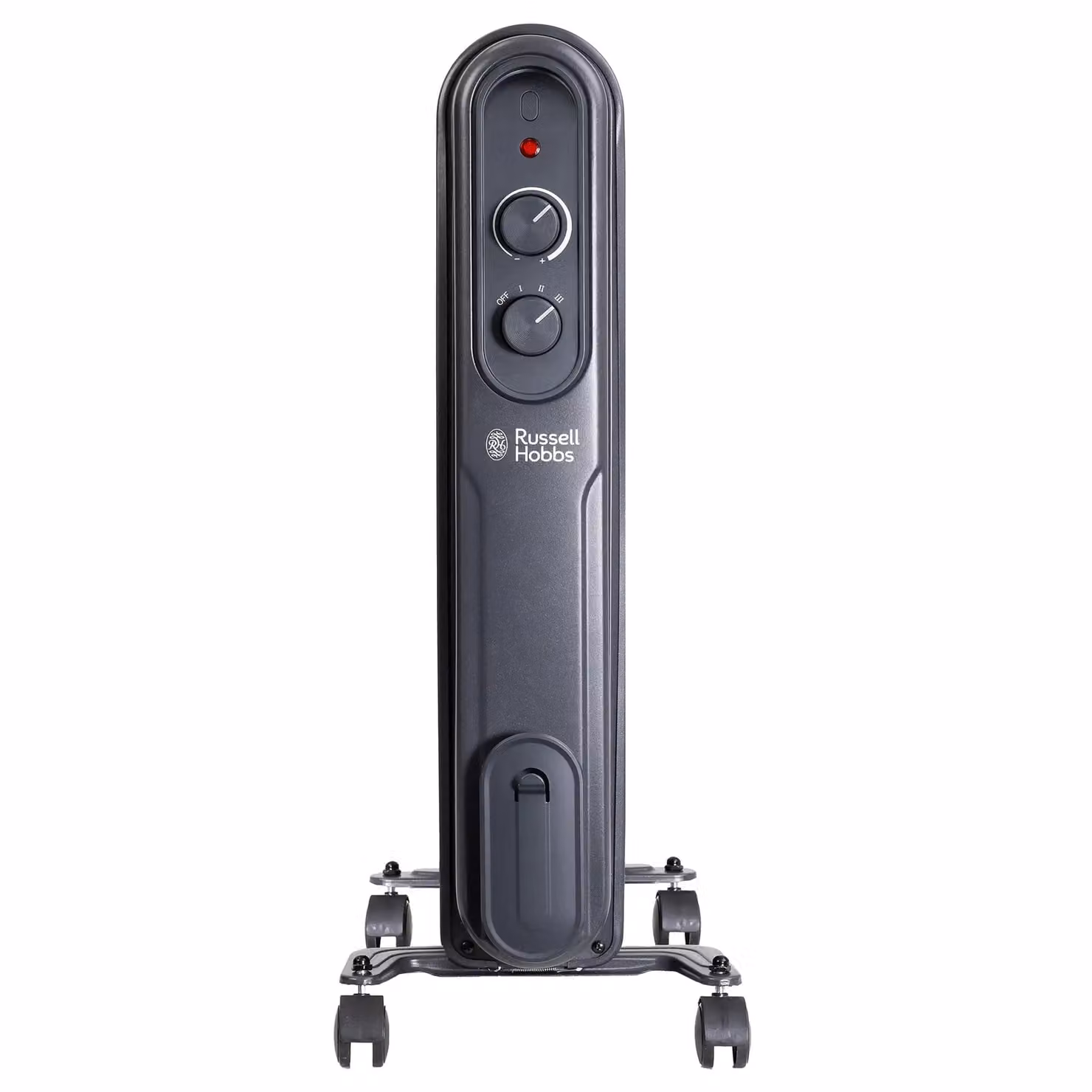 Russell Hobbs 1500W Oil Filled Radiator Anthracite Grey Portable Electric Heater with Adjustable Thermostat and Overheat Protection RHOFR7004A – 6