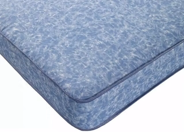 The Wilson Beds Blue Breathable Waterproof Bonell Spring Mattress for Children, W/D/H: 140 x 200 x 16.5 cm