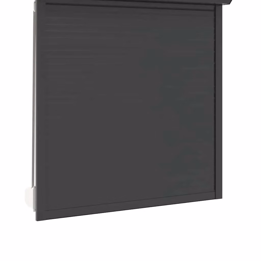 Berkfield Home Manual Aluminium Roller Shutter, Anthracite, W: 130 cm, H: 140 cm – 2
