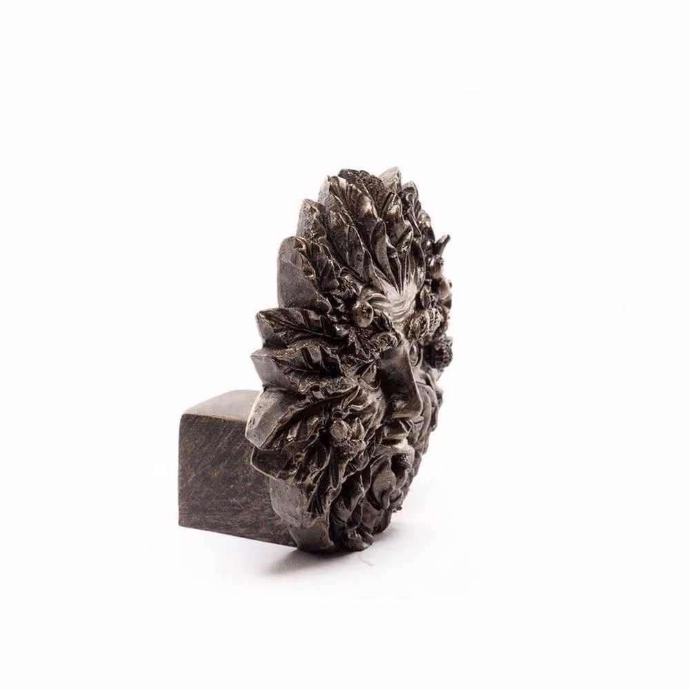 Jardinopia Bronze Green Man Plant Pot Feet, Set of 3, W: 8.5 cm, D: 5.5 cm, H: 8.5 cm – 2