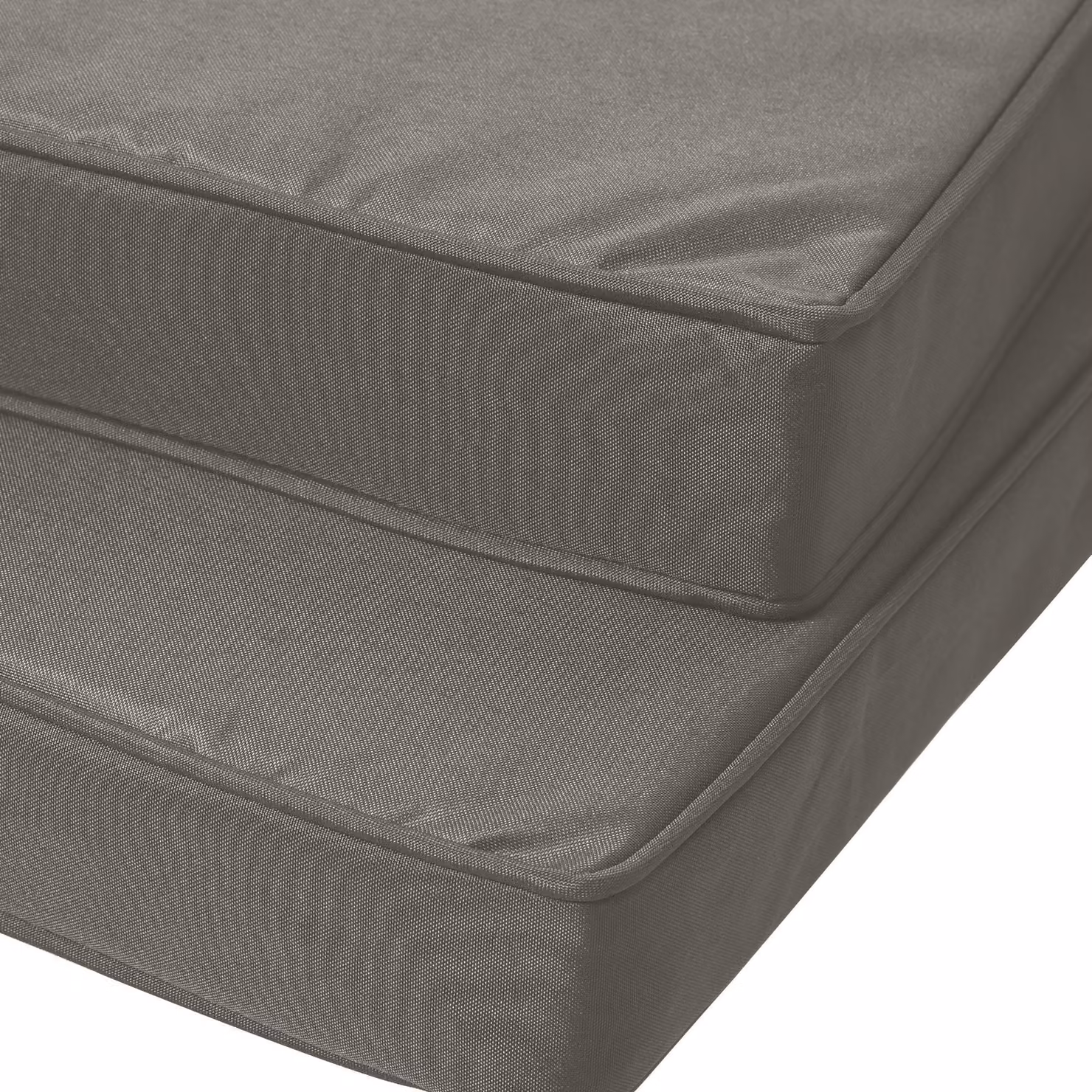 Outsunny Set of 2 Water Repellent Replacement Garden Seat Cushion Pads with Ties, Grey, W/D/H: 45 x 45 x 45 cm – 7