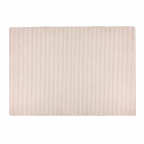 My Mat Sculptured Waffle Texture Ivory Rug, W: 140 cm, L: 200 cm