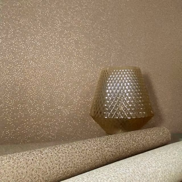Belgravia Decor Valentino Gold Abstract Textured Vinyl Wallpaper Roll