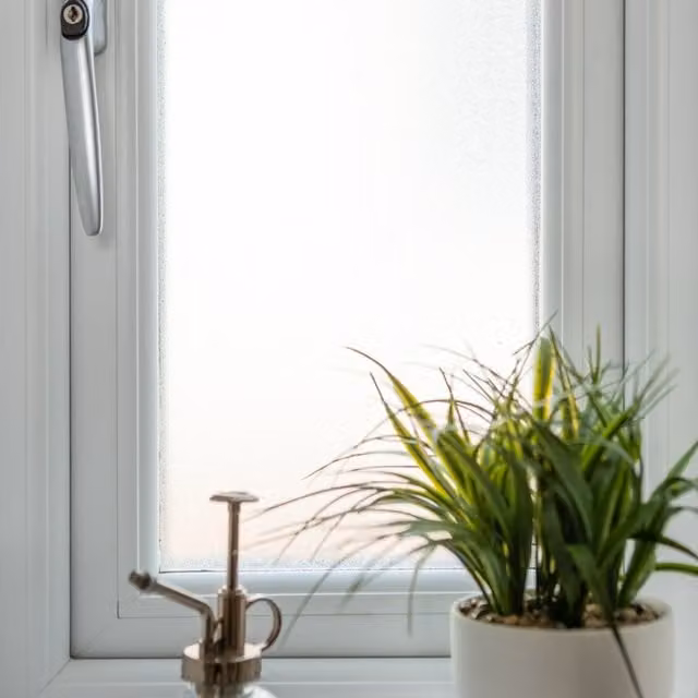 dc fix Milky Static Cling Privacy Window Vinyl Wrap, White, W: 67.5 cm x L: 1.5 m