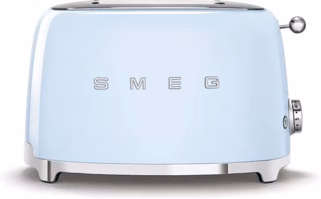 Smeg 2 Slice Toaster in Blue with Cable Storage