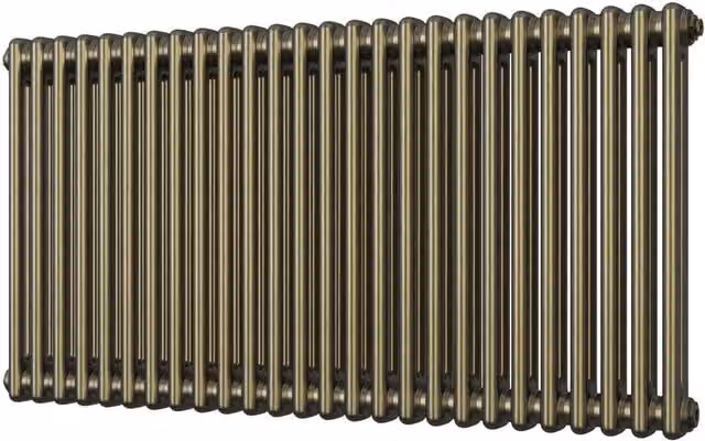 Alpha 2 Column Steel Radiator in Gold