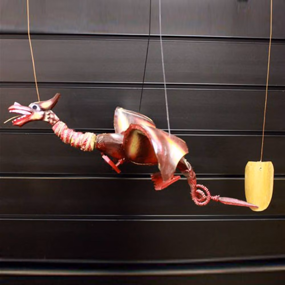 KDMD Red Coconut Dragon Hanging Mobile for Babies – 4