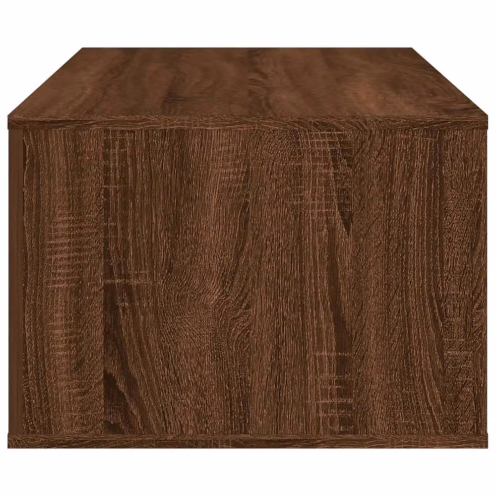 Berkfield Home Brown Oak Coffee Table, W/D/H: 100 x 50.5 x 35 cm – 4