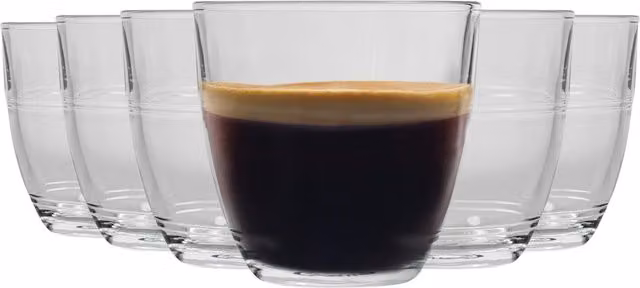Duralex Gigogne Transparent Glass Tumblers, 160 ml, Pack of 6 – 2
