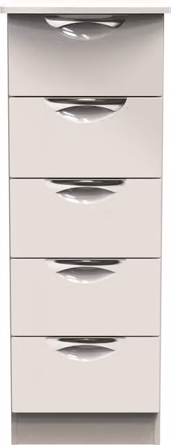 2 U Holborn 5 Drawer Tallboy in Taupe – 1