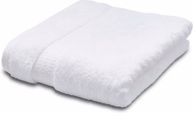 Bedeck 1951 Alessa White Cotton Terry Bath Sheet