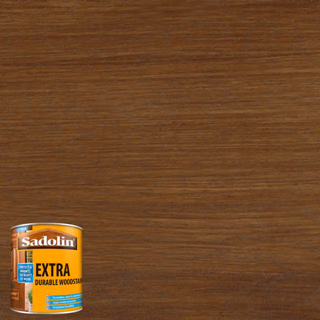 Sadolin Extra Durable Water Repellent Woodstain in Walnut, 0.5 l
