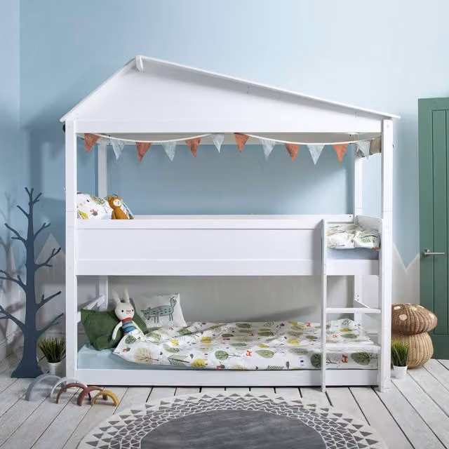 Noa and Nani Inka Treehouse Cabin Bed in White