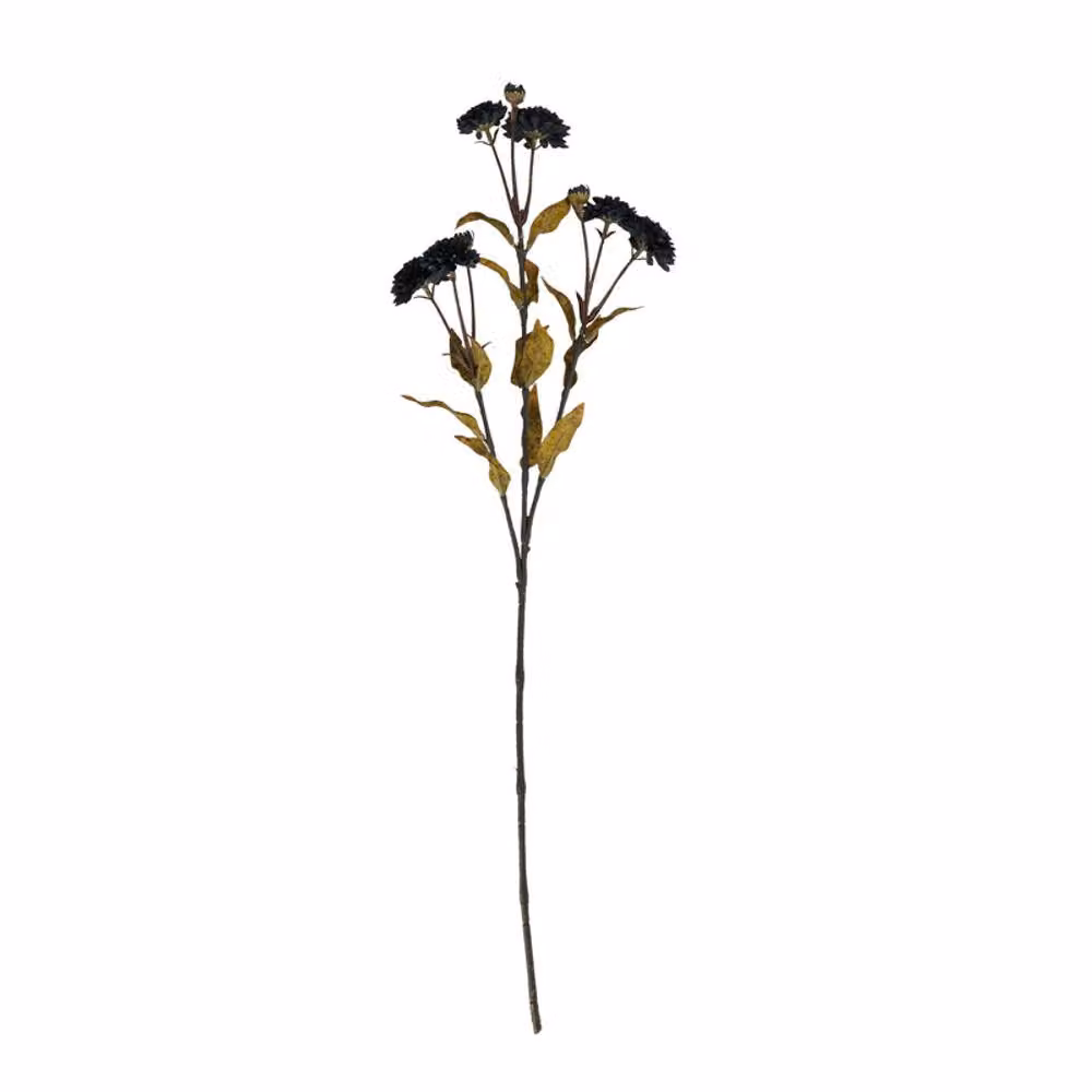 Lemon Pavilion Black Plastic Chrysanthemum Stem, W19 x D14 x H65 cm – 3