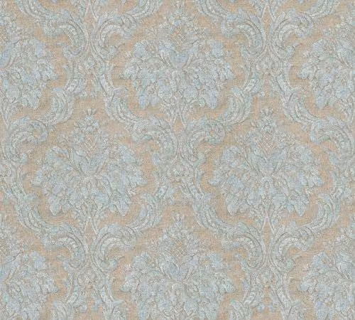Livingwalls Paradise Garden Non-Woven Floral Wallpaper in Brown, Blue and Green, W: 0.53 m, H: 10.05 m – 1