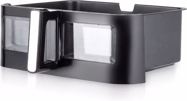 Geepas 10L Air Fryer Drawer with Removable Divider and Viewing Window in Black – 1