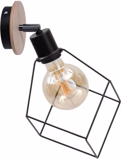 Netlighting Ruben Wood Wall Lamp, Brown
