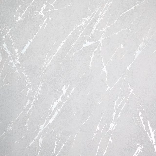 I Love Wallpaper Sienna Abstract Washable Wallpaper in Grey, Silver and White