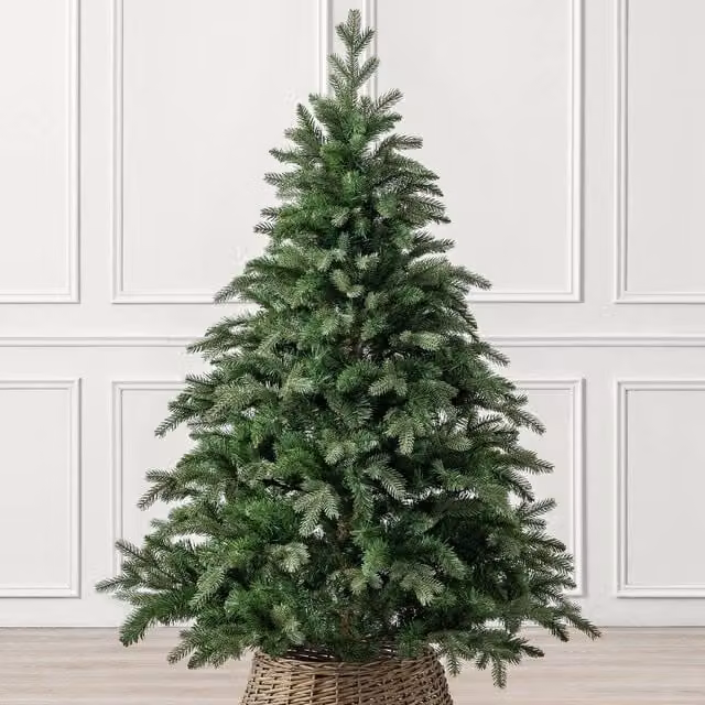 Christow Realistic Green Artificial Christmas Tree with Stand