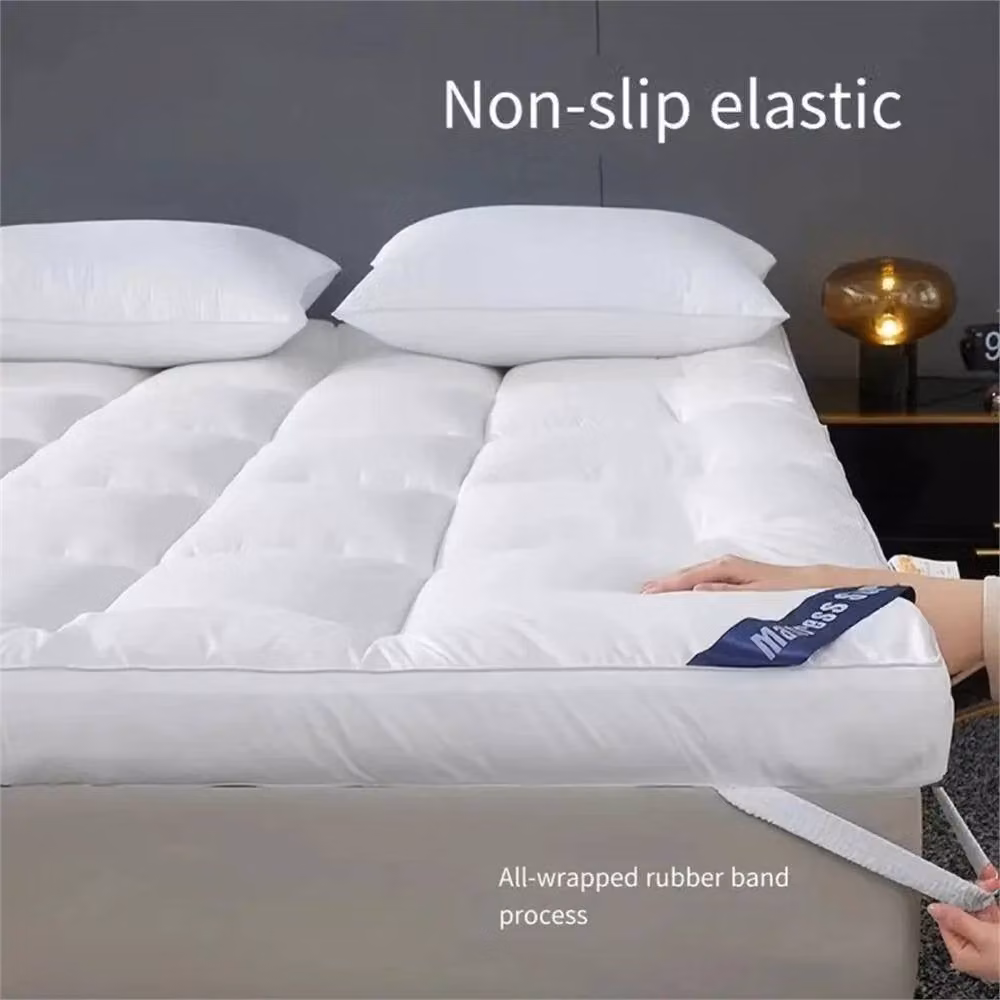 Nordara Hotel Quality Mattress Topper, 10cm Thick, Super King Size, White – 3