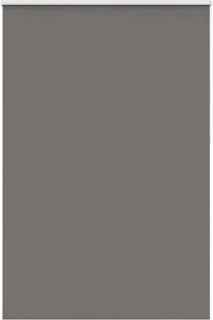 Berkfield Home Grey Blackout Roller Blind, Thermal Insulating Polyester, W: 160 cm, H: 210 cm