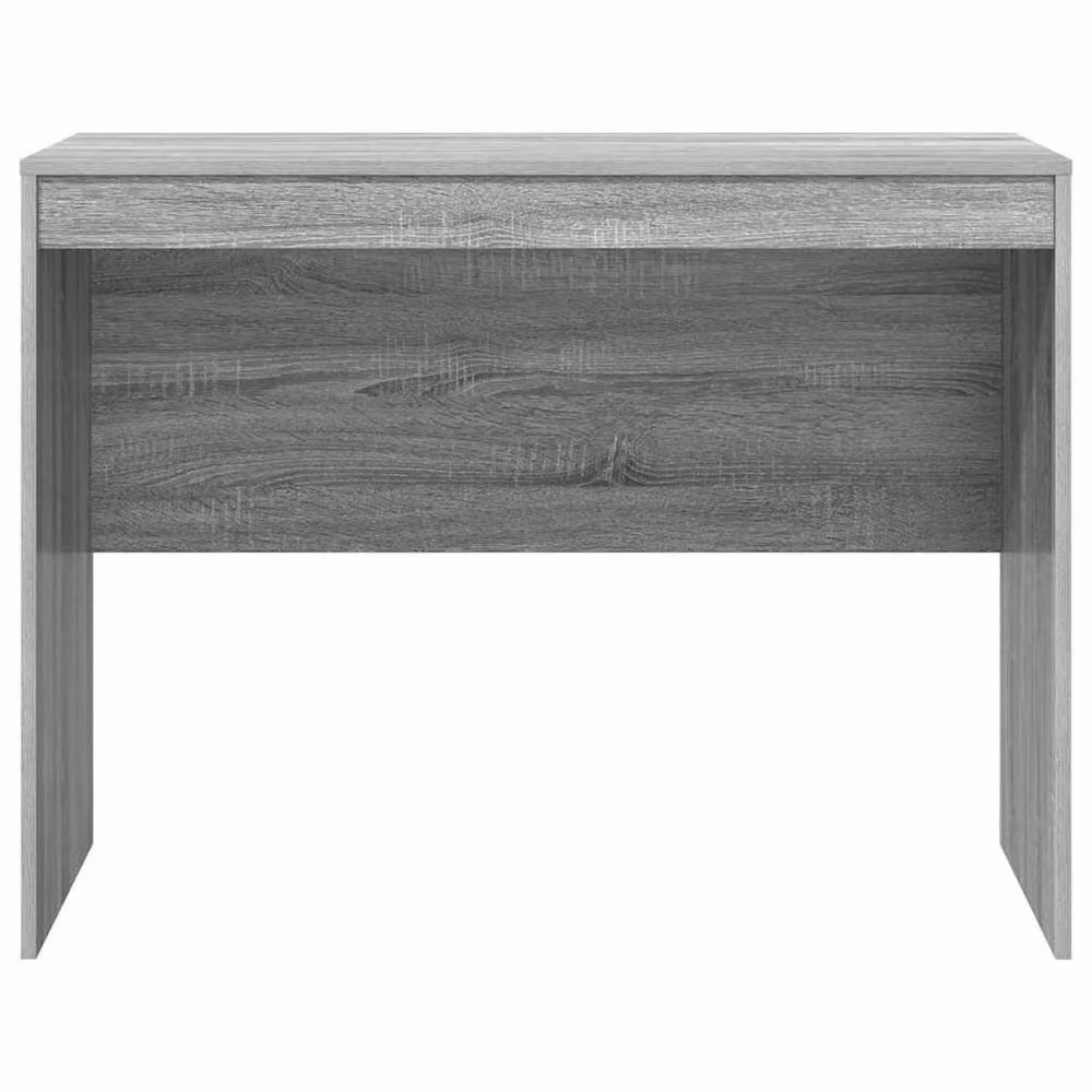 Berkfield Home Modern Writing Desk in Grey MDF, W/D/H: 100 x 50 x 76 cm – 4