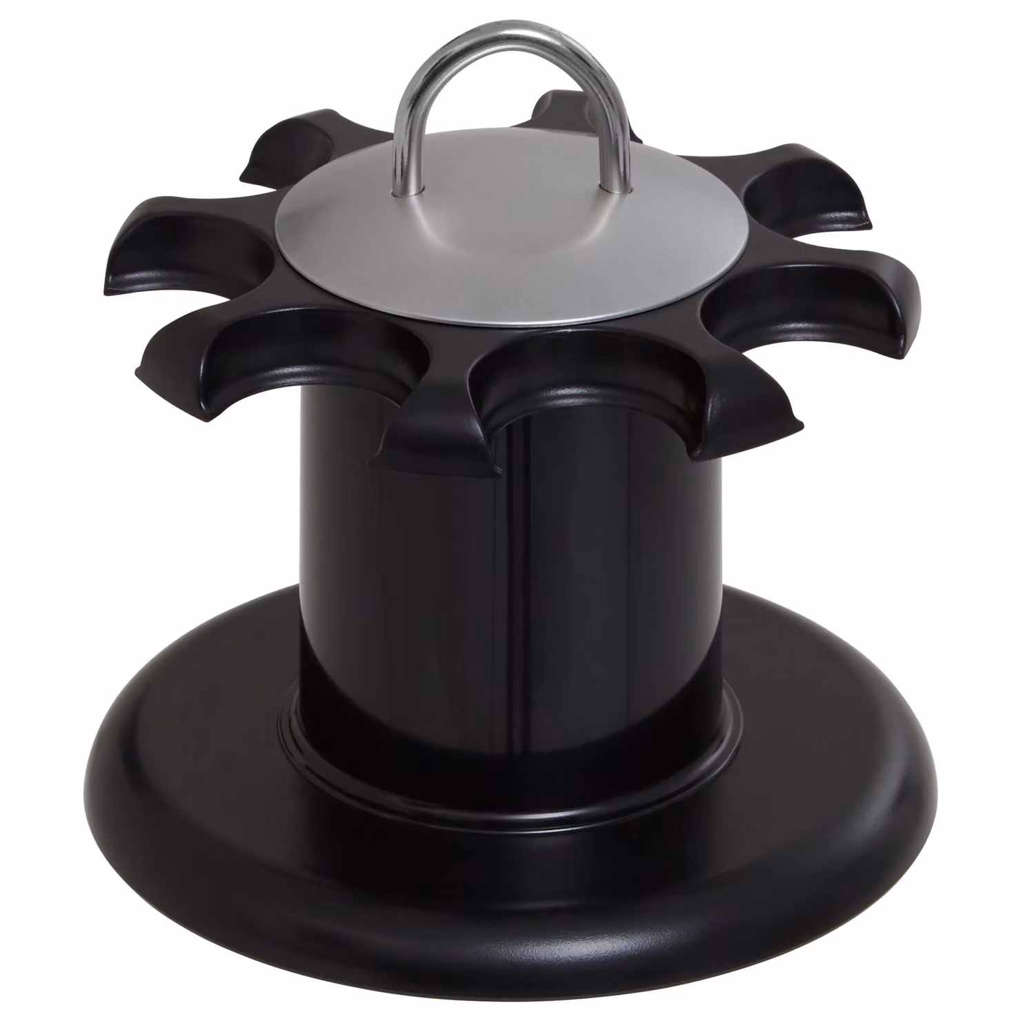 Orsina Luciano Rotating 1 Tier Metal Spice Rack in Black – 2