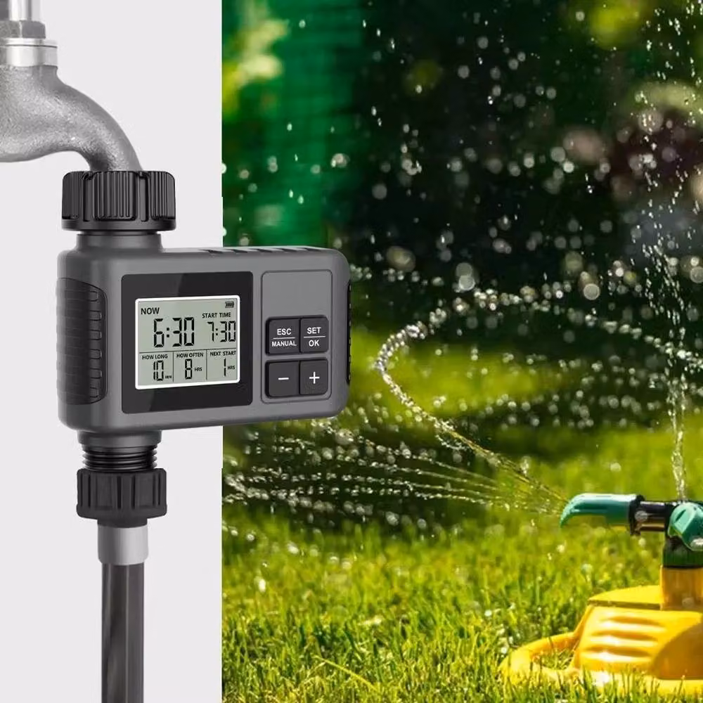 SPETLEK Digital Automatic Water Timer Irrigation Watering System in Dark Grey – 3