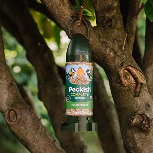 Peckish Complete Wild Bird Seed Ready to Use Bird Feeder in Green – 3